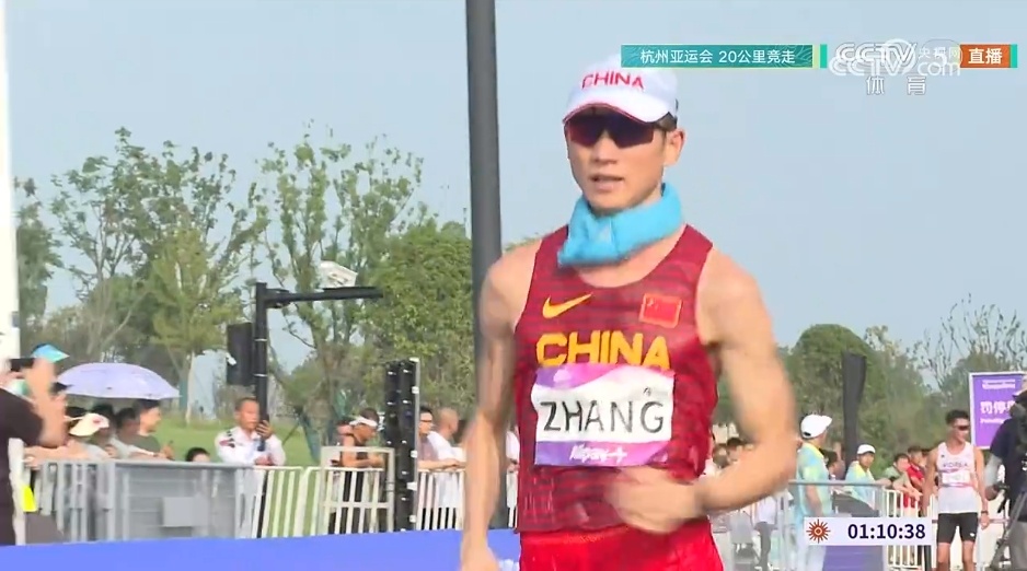 张俊夺冠、王朝朝摘银 中国队在杭州亚运会男子