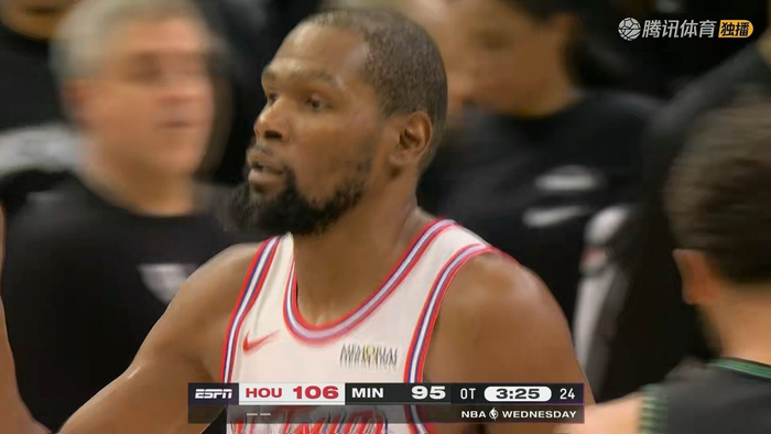 火箭加时赛11-0逆转森林狼 终结对手连胜势头