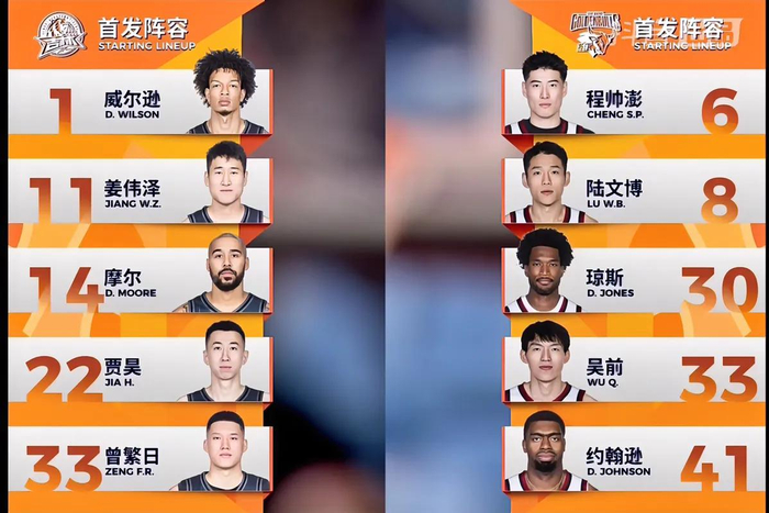 CBA常规赛收官战福建吉林提前出局 北控广东辽宁