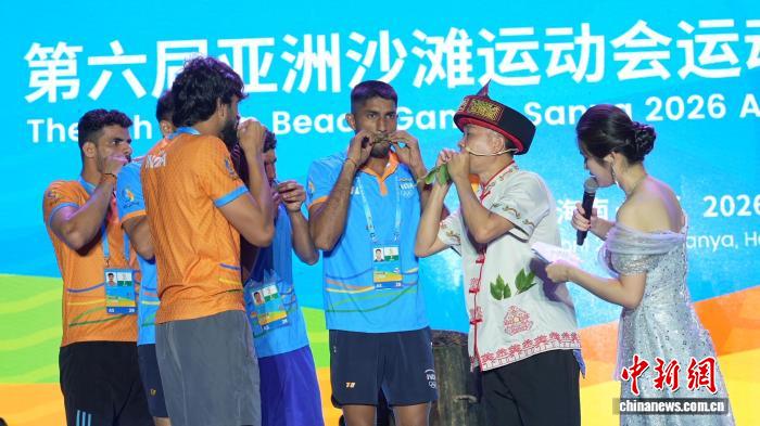 三亚亚沙会文化交流活动促进运动员友谊升温